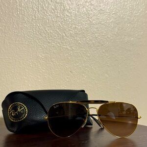 Ray-Ban aviator shades